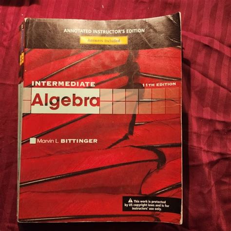 intermediate algebra 11th edition bittinger