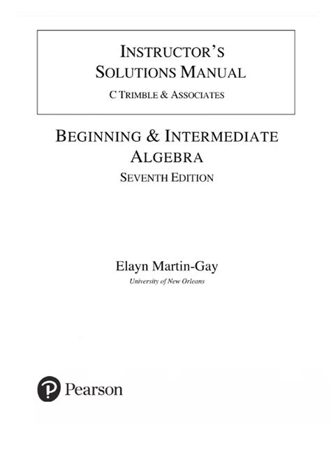 intermediate algebra seventh edition by mark dugopolski