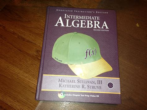 intermediate algebra sullivan 2nd edition