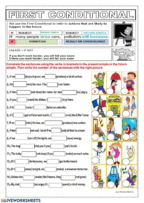 Intermediate Level First Second Conditional Worksheet Conditional Sentences Worksheet - Conditional Sentences Worksheet