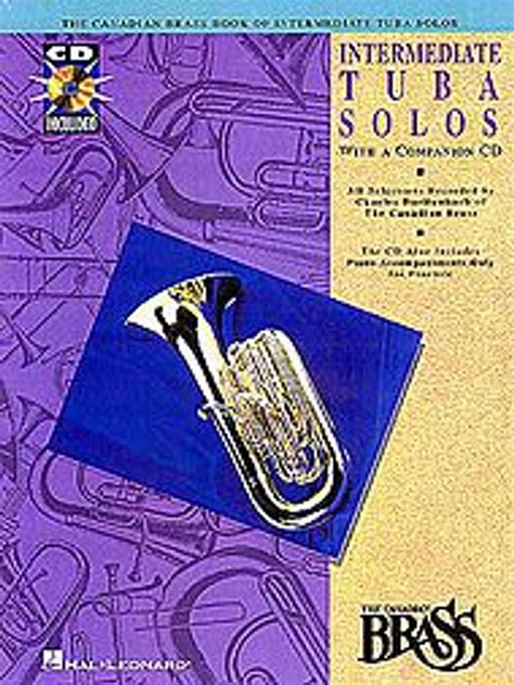Intermediate Tuba Solos Book Only Canadian Brass
