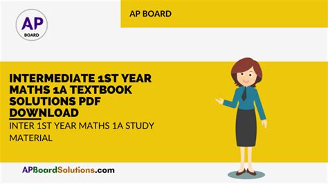 Download Intermediate 1St Year Maths 1A Study Material Pdf Download 