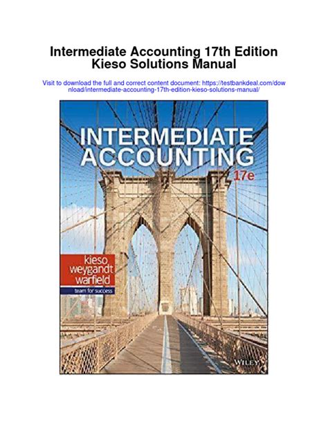 Full Download Intermediate Accounting 17Th Edition Answers 