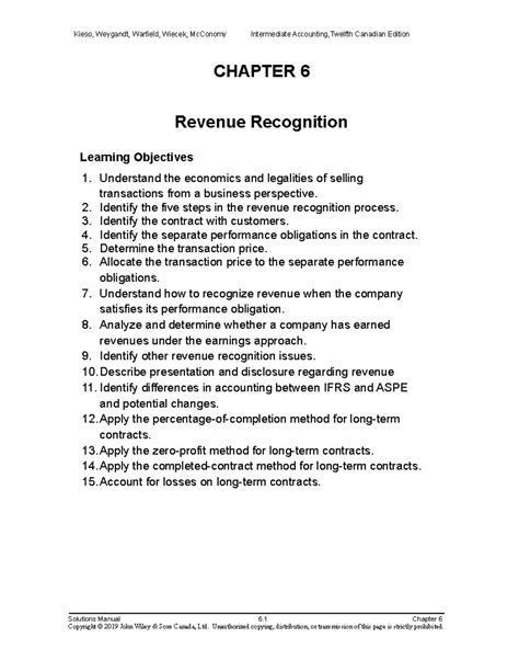 Read Intermediate Accounting Chapter 6 Solutions 