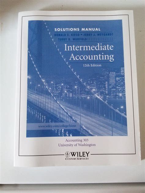 Read Online Intermediate Accounting Solutions Manual 12Th Edition 