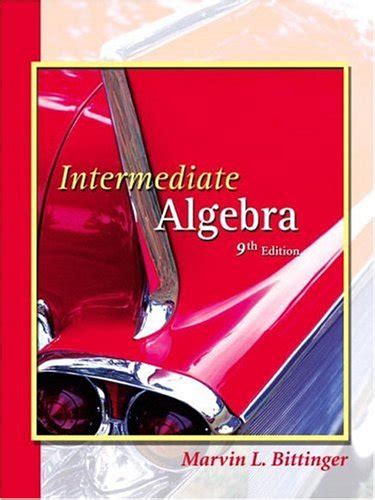 Download Intermediate Algebra 9Th Edition Bittinger 