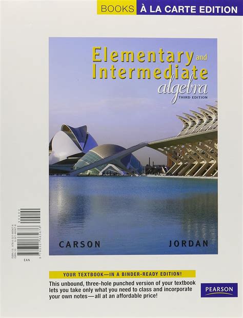 Full Download Intermediate Algebra Carson 3Rd Edition 
