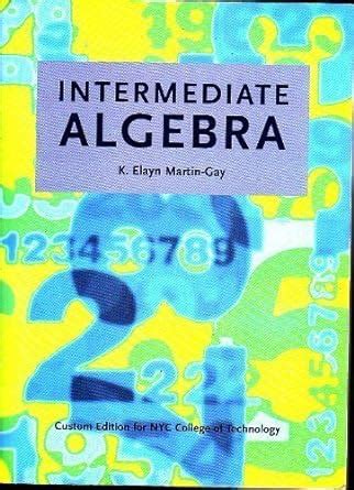 Full Download Intermediate Algebra Custom Edition City Tech 