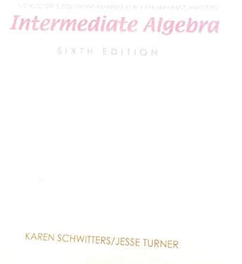 Read Online Intermediate Algebra Student Solution Manual 6Th 