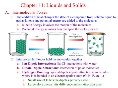 Read Online Intermolecular Forces And Liquids And Solids 