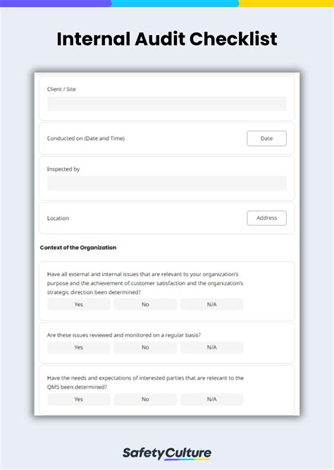 Internal Audit Checklist A Simple Guide To Super Effective Iso