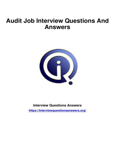 Full Download Internal Audit Interview Questions Answers Mtcuk 