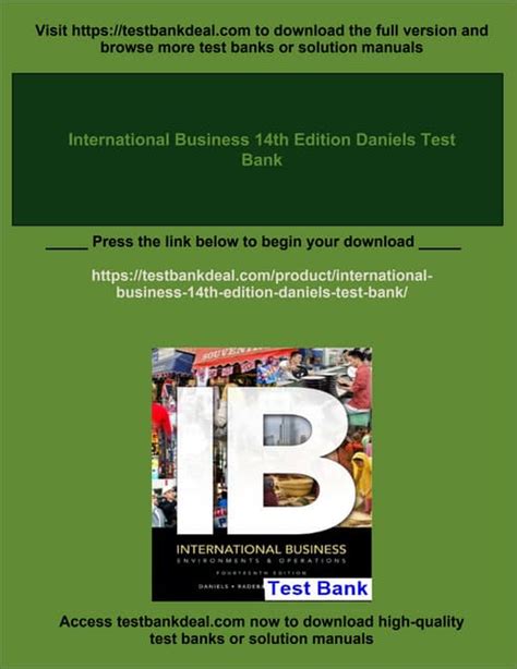 Download International Business 14Th Edition Pdf 