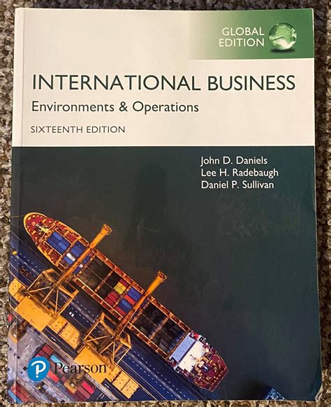 Full Download International Business Environments And Operations 14Th Edition Case Studies 
