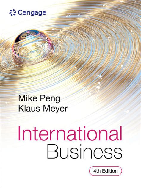 Download International Business Mike W Peng Klaus Meyer Homepage Pdf Book 