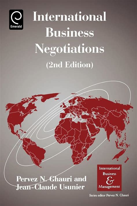 Read Online International Business Negotiations 2Nd Edition Pdf 