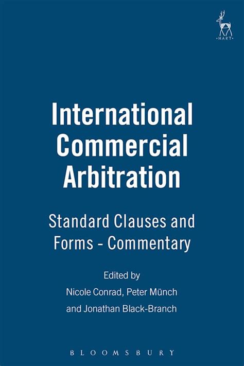 Full Download International Commercial Arbitration Standard Clauses And Forms Commentary 