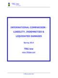 Full Download International Comparison Liability Indemnities 