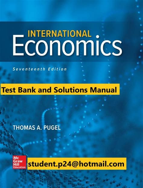 Full Download International Economics Thomas Pugel Solutions 