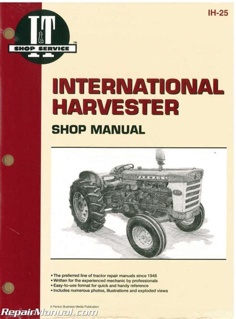 Download International Harvester Farmall Shop Manual Models 460 560 606 660 2606 Paperback 