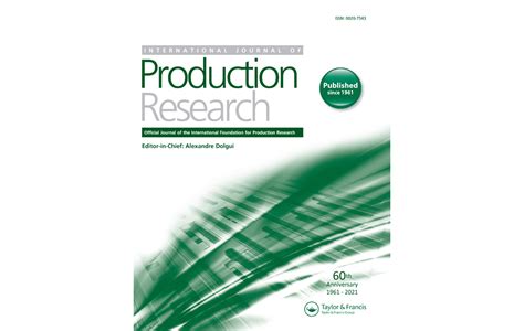 Download International Journal Of Production Research Automatic 