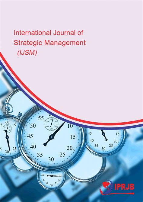 Read International Journal Of Strategic Management 