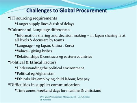 Read International Procurement Challenges Opportunities 