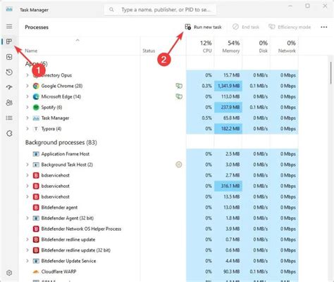 Internet Explorer Task Manager