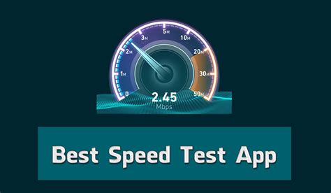 internet manager speed test