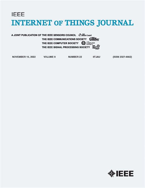Read Internet Of Things Journal 