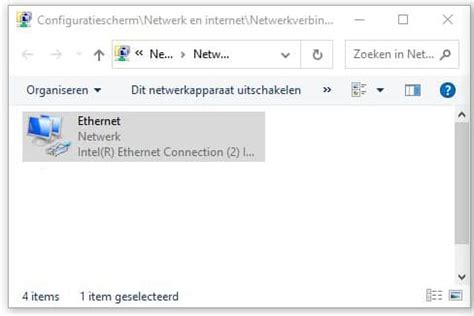 internetverbinding uitschakelen