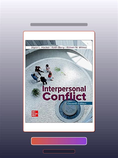 Interpersonal Conflict 11th Edition