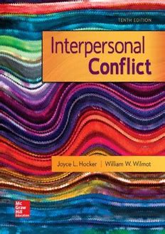 Full Download Interpersonal Conflict Wilmot And Hocker 8Th Edition File Type Pdf 
