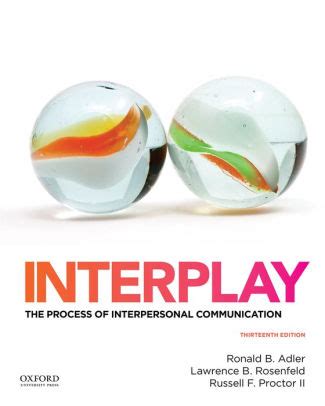 Full Download Interplay The Process Of Interpersonal Communication 13Th Edition Pdf Free 