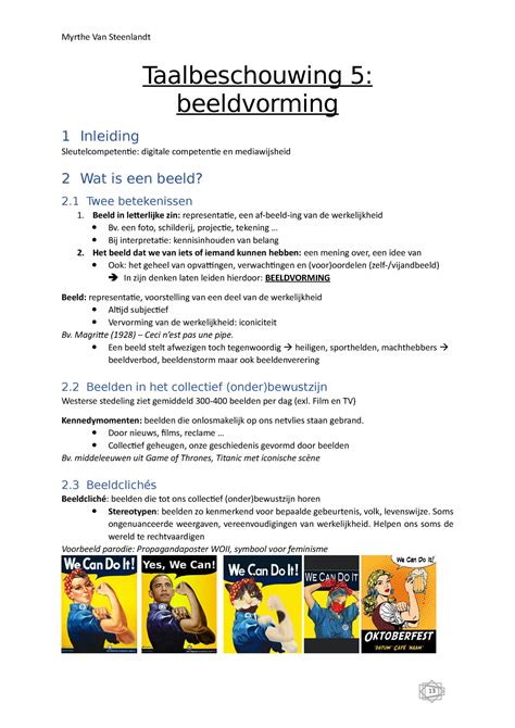 interpretatie van beeldvorming