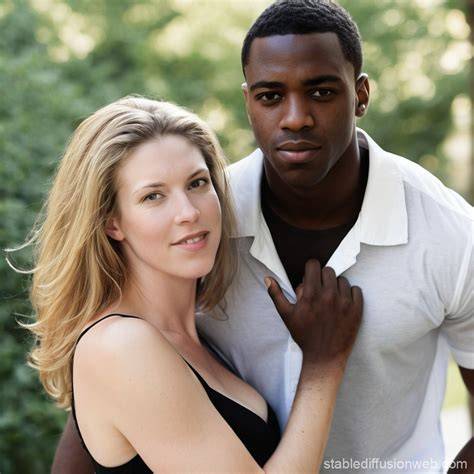 interracial nude