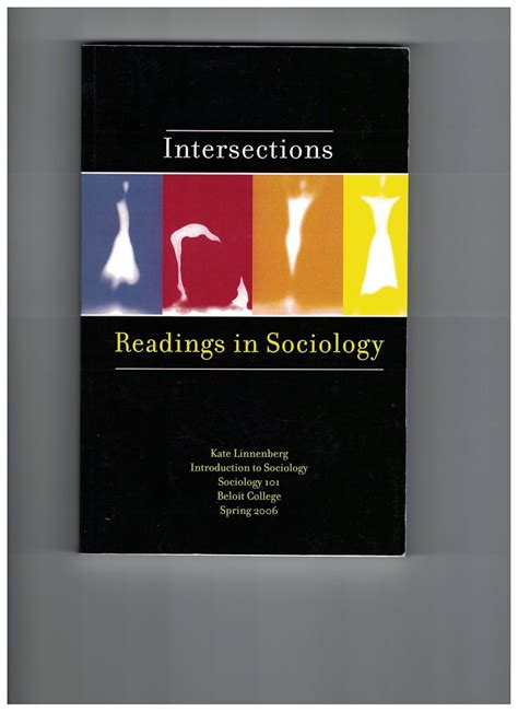 Read Online Intersections Readings In Sociology 
