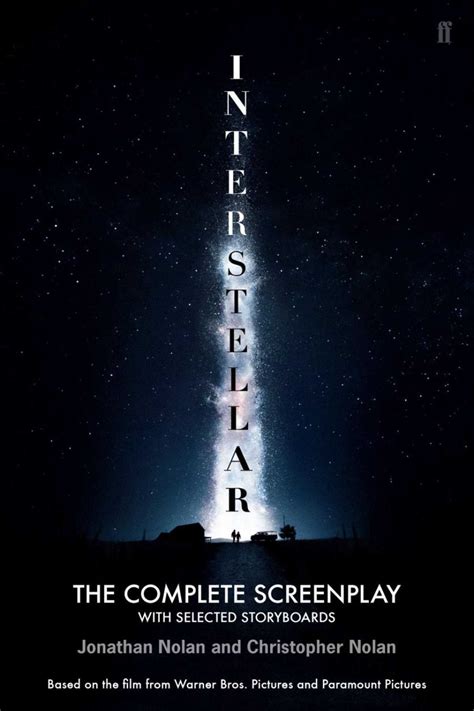 interstellar the complete screenplay with selected