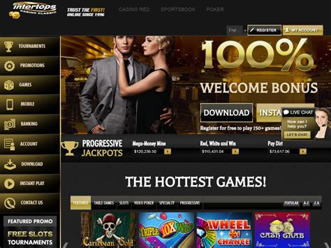intertops casino clabic codes de bonus