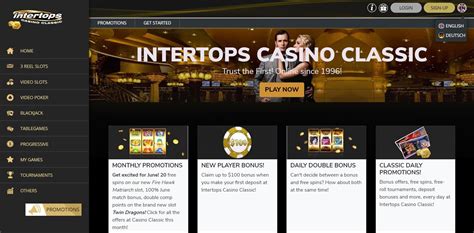 intertops classic casino no deposit bonus 2022