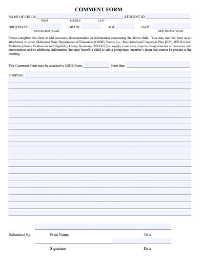 interview comment sheet chr inc