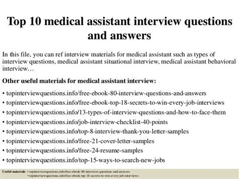Interview Questions For Physician Assistant