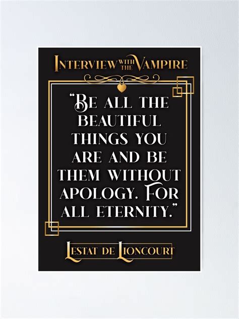 Interview With A Vampire Quote
