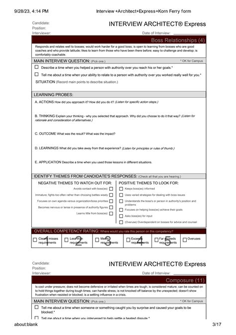 Read Online Interview Architect Express Online Korn Ferry 