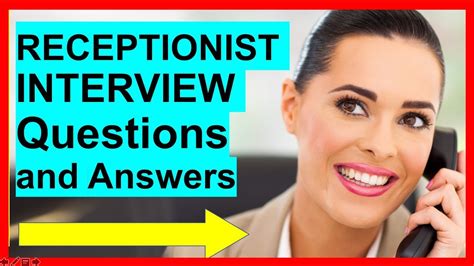Download Interview Questions For Receptionist Position And Answers 