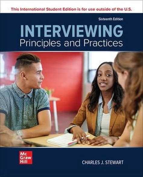 Read Interviewing Principles And Practices Stewart 