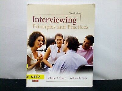 Read Interviewing Principles And Practices Stewart 