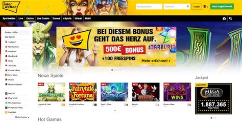 interwetten casino gutschein Deutsche Online Casino