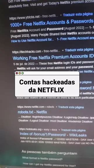 Intext: Passwords Netflix