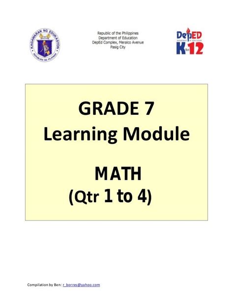 Into Math Grade 7 Module 14 Lesson 3 Probability Of Compound Events Answer Key - Probability Of Compound Events Answer Key
